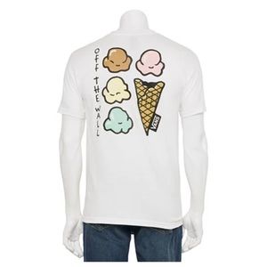 VANS TEE Ice cream cone design